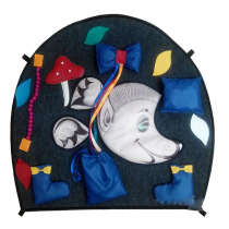 Игровое тактильное панно "Ежик" - «globural.ru» - Псков