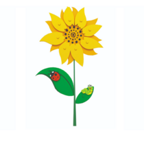 Сенсомоторное декоративно-развивающее панно "Подсолнух" - «globural.ru» - Псков