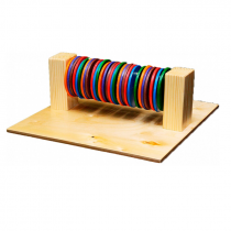 Тактильно-развивающая панель «Цветные круги» (вариант 2) - «globural.ru» - Псков