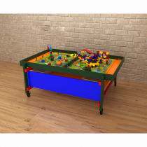 STEAM Многофункциональный стол Весёлые пчёлки оранжевый - «globural.ru» - Псков