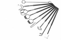 Комплект массажных логопедических зондов на толстых гладких ручках (Крупенчук О. И., Воробьева Т. А.) 9 штук - «globural.ru» - Псков
