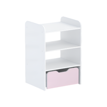 Стеллаж для пособий 5 (белый/зефир) - «globural.ru» - Псков