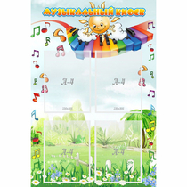 Стенд "Музыкальный киоск" с 4 карманами - «globural.ru» - Псков