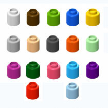  Элемент конструктора одиночный одноцветный Color Blocks 100 штук - «globural.ru» - Псков