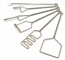 Комплект "Постановочные зонды с витыми ручками с колечком" (мини 6 штук)  - «globural.ru» - Псков