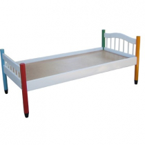 Кровать детская "Карандаш" 1400х600х600 настил ДВП  - «globural.ru» - Псков