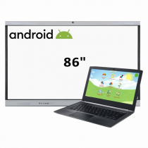 Интерактивная панель 86", ноутбук - «globural.ru» - Псков