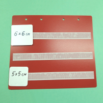 КРАСНЫЙ лист-вкладыш в папку ПЕКС БОЛЬШАЯ для карточек 5*5 и 6*6 см - «globural.ru» - Псков