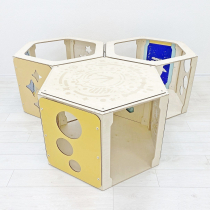 Модульные игровые домики «Сотикум» (3 модуля) - «globural.ru» - Псков