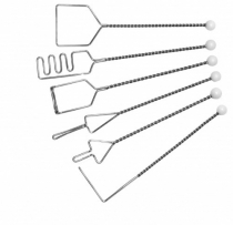 Комплект "Постановочные зонды с витыми ручками кочергой и 6 шариками" (6 штук) - «globural.ru» - Псков