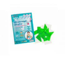  Прозрачный квадрат (зеленый)  - «globural.ru» - Псков