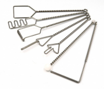 Комплект "Постановочные зонды с витыми ручками с колечком 2 шариками" (7 штук) - «globural.ru» - Псков