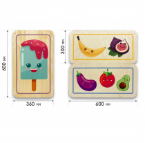 Набор стеновых панелей «Милая еда - Радуга вкуса» - «globural.ru» - Псков