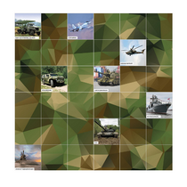 Коврик для логобота Пчелка "Военная техника" - «globural.ru» - Псков