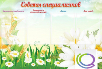 Стенд "Советы специалистов" - «globural.ru» - Псков