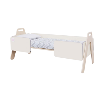 Кровать детская из коллекции «НЕГА» (цвет бежевый) - «globural.ru» - Псков