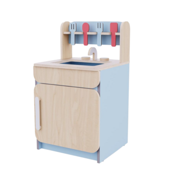 Раковина со столовыми приборами из коллекции «НЕГА» (голубой) - «globural.ru» - Псков