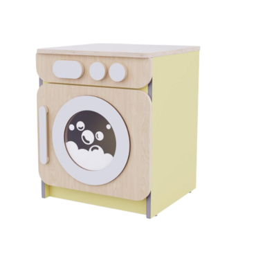 Стиральная машина из коллекции «НЕГА» (желтый) - «globural.ru» - Псков