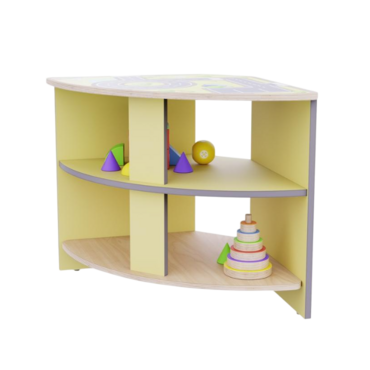 Угловое место для хранения из коллекции «НЕГА» (желтый) - «globural.ru» - Псков