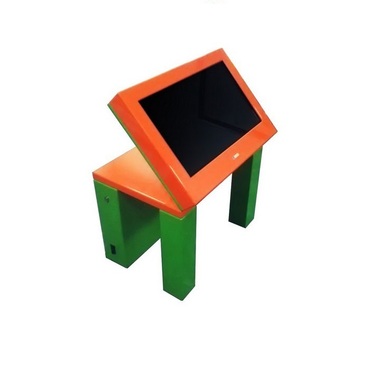 Интерактивный стол с поднимающимся монитором 32" на Android - «globural.ru» - Псков