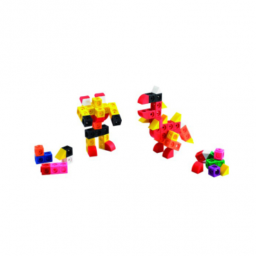 Математические кубики, 2 см. Набор с заданиями для конструирования.  - «globural.ru» - Псков