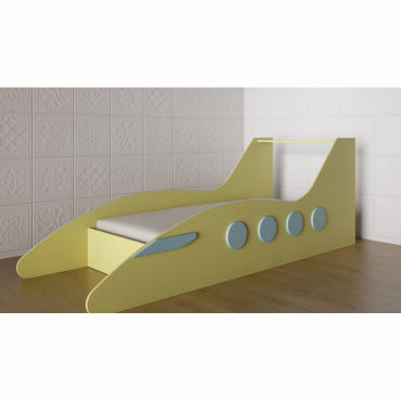 Детская кровать-самолет «Аэробус» - «globural.ru» - Псков