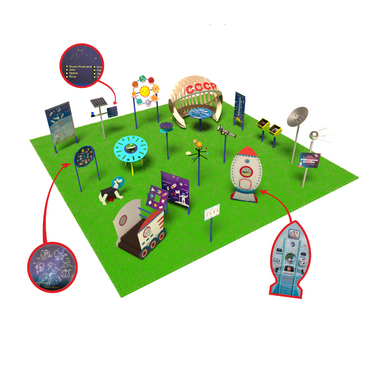 Космическая площадка (комплект Премиум без ограждения) - «globural.ru» - Псков