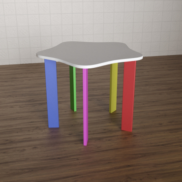 Детский стол «Радужное облачко» - «globural.ru» - Псков