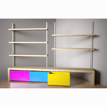 Стеллаж «Яркие дни» - «globural.ru» - Псков