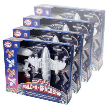 Магнитный конструктор "Создай свой космический корабль" Комплект на группу - «globural.ru» - Псков