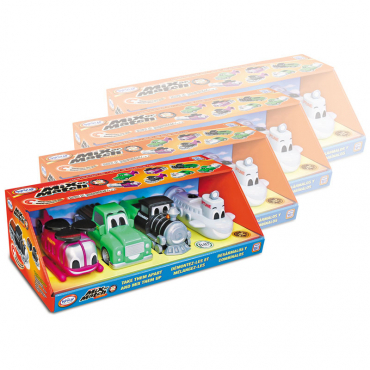 Магнитный конструктор Транспорт "Смешай и собери". Малыш №2 Комплект на группу - «globural.ru» - Псков