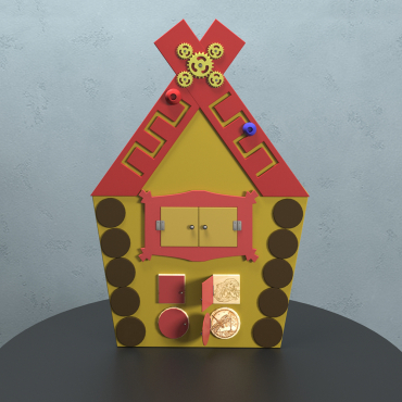 Бизиборд "Избушка" - «globural.ru» - Псков