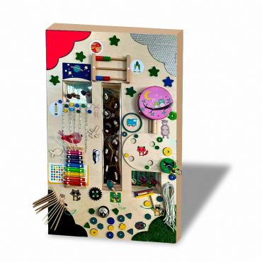 Акустическая тактильная панель Большая "Мир Звуков" - «globural.ru» - Псков