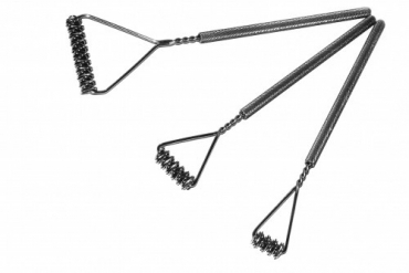 Комплект массажных логопедических зондов "Ежиная семья" на толстых ручках с накаткой - «globural.ru» - Псков