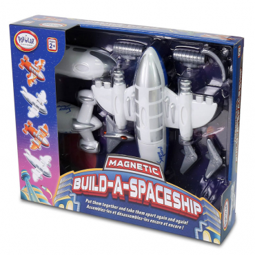 Магнитный конструктор "Создай свой космический корабль" Стартовый набор - «globural.ru» - Псков