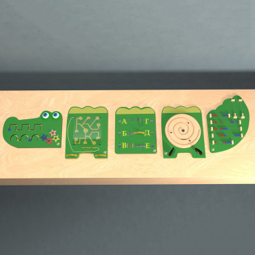 Бизиборд "Крокодил Гена" - «globural.ru» - Псков