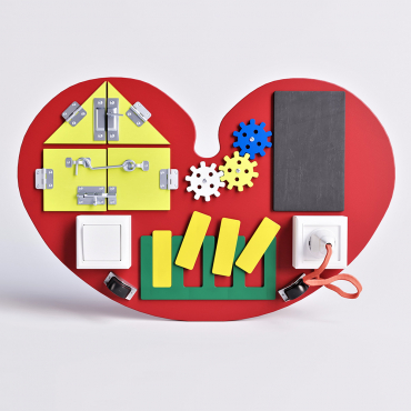 Бизиборд "Любящее сердце" - «globural.ru» - Псков