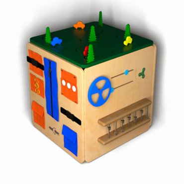 Бизикуб "Для большой семьи" - «globural.ru» - Псков