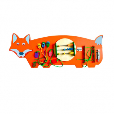 Бизиборд "Рыжая лиса" - «globural.ru» - Псков