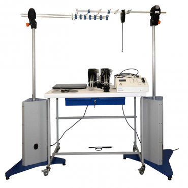 Лабораторная установка "Исследование характеристик направленности и диапазонных свойств симметричного вибратора и телевизионных антенн дециметрового диапазона" - «globural.ru» - Псков