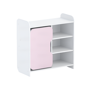 Тумба для игрушек и пособий "Росток 2" (белый/зефир) - «globural.ru» - Псков