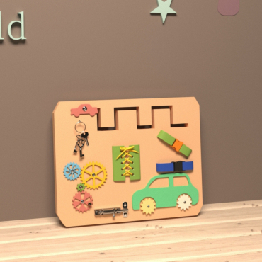 Бизиборд "Мои машинки" - «globural.ru» - Псков