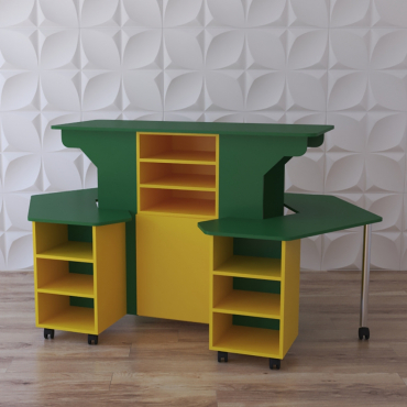 Модульный стеллаж "Весёлые занятия" - «globural.ru» - Псков