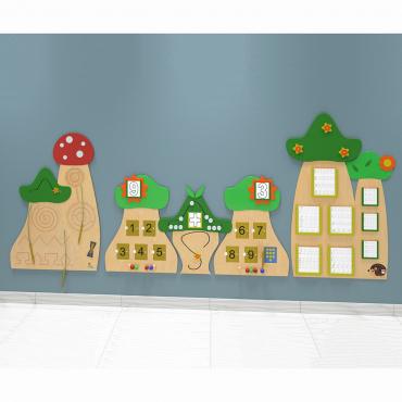 Комплект бизибордов "Подготовка к школе 3 в 1" - «globural.ru» - Псков