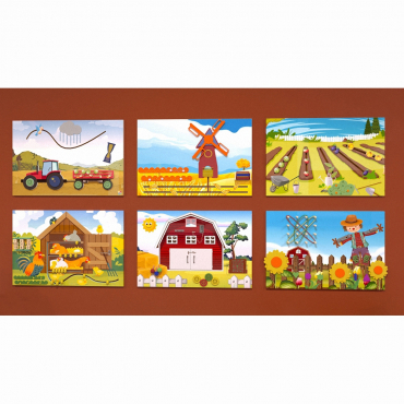 Комплект настенных панелей «Ферма» - «globural.ru» - Псков