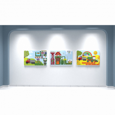 Комплект настенных панелей «Хлебокомбинат» - «globural.ru» - Псков