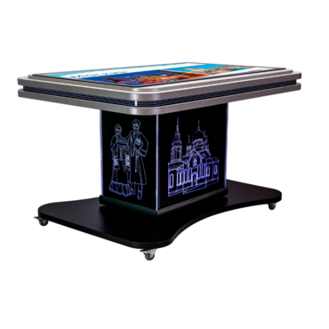 Интерактивный мультимедийный сенсорный стол «Laser museum» 32" - «globural.ru» - Псков