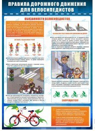 Стенд "ПДД для велосипедистов" - «globural.ru» - Псков