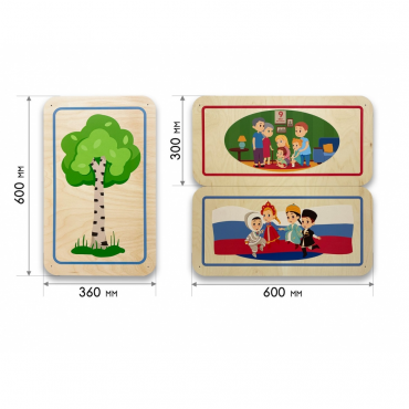Набор стеновых панелей «Символы России - Традиции» - «globural.ru» - Псков