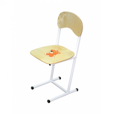 Стул детский нерегулируемый "Дошколенок" с рисунком  гр. 2 - «globural.ru» - Псков